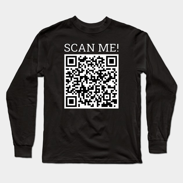 QR Code We've Been Trying To Reach You About Your Car's Extended Warranty Long Sleeve T-Shirt by inotyler